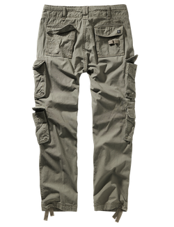 Brandit PURE SLIM FIT PANTS olive