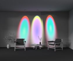 Встраиваемый светильник светодиодный Maytoni Lens DL105-12W4K-B