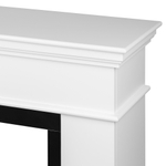 Каминокомплект: Очаг Electrolux EFP/P-3020LS N, портал California 30, белый