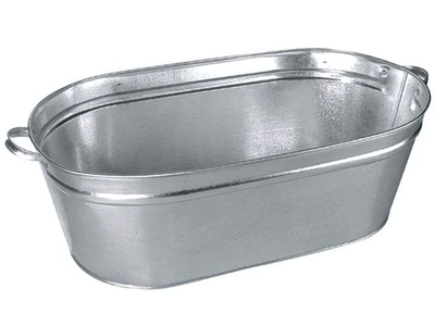 Ванна 45л хозяйственная оцинкованная 33076