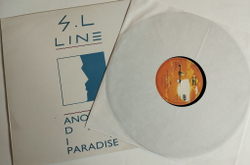 Винтажная виниловая пластинка LP S.L.Line Another Day In Paradise (Spain 1990)