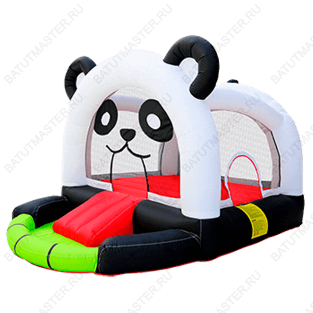 Батут для детей на дачу "Весёлая панда" 3,4*2,7*2,1 м