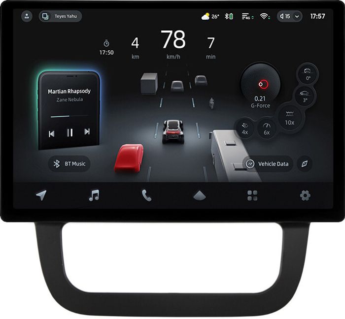 Магнитола для Volkswagen Jetta 5 2005-2010 (климат 2) - Teyes CC4-PRO монитор 13" 2K QLED на Android 13, Быстрейшая, Snapdragon 778G, ИИ, CarPlay, DSP, 4G SIM-слот