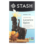 Stash Tea, травяной чай, солодка, без кофеина, 20 чайных пакетиков, 36 г (1,2 унции)