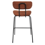 Стул полубарный Bradex Home Ant букле терракотовый