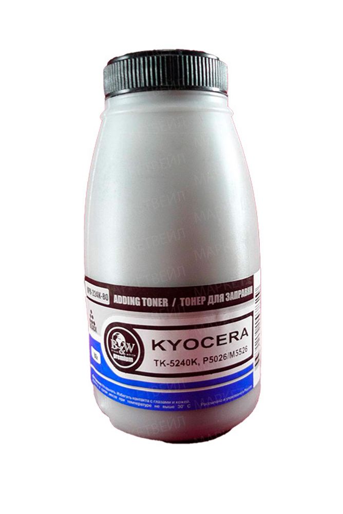 Тонер kpr-224k для Kyocera TK-5240K, P5026/M5526 Black (80гр) B&amp;W Premium