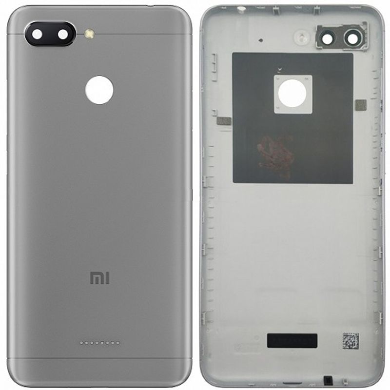 Задняя крышка для Xiaomi Redmi 6 (Gray)