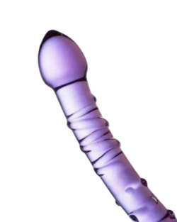 Стеклянный двухсторонний стимулятор Джага-Джага