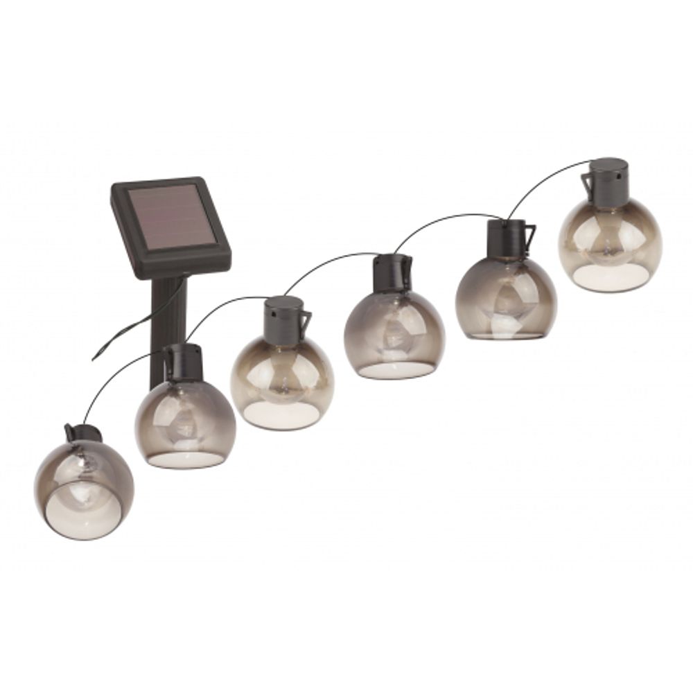 Садовая гирлянда ЭРА ERAGS08-06 на солнечной батарее теплый свет 10 LED 3,8 м | Садовые декоративные светильники