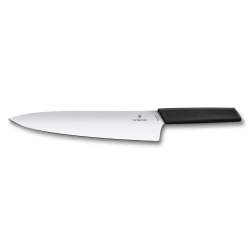 Victorinox Нож Swiss Modern 22см для порционирования, черный
