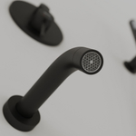 Душевой комплект Sancos Select встраиваемый для душа, цвет чёрный матовый