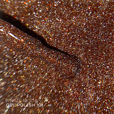 Nail Moda Гель-лак 101 светоотражающий, 10мл
