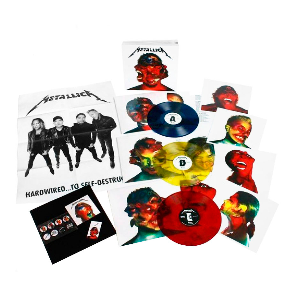 Metallica / Hardwired...To Self-Destruct (Deluxe Edition)(Coloured Vinyl)(3LP+CD)