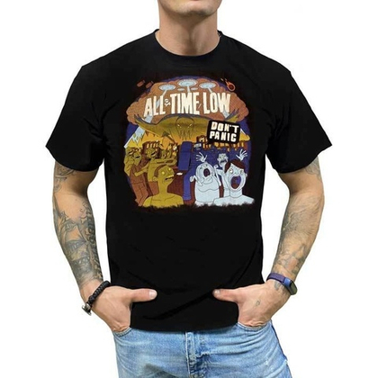 Футболка All time Low - Don't panic (M)