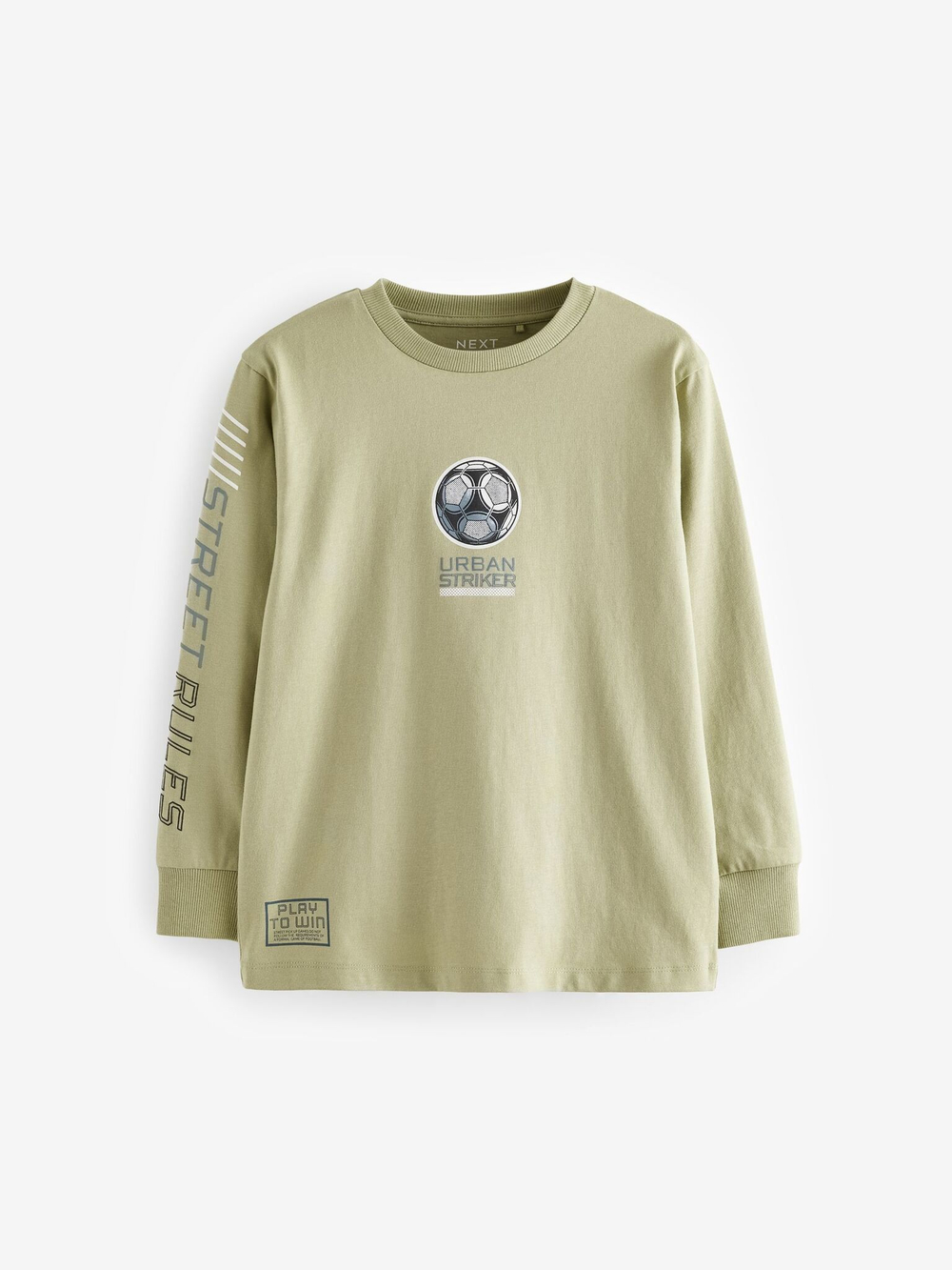 Лонгслив для мальчика Next N29-672, 3 шт., Серый, Бежевый, Синий