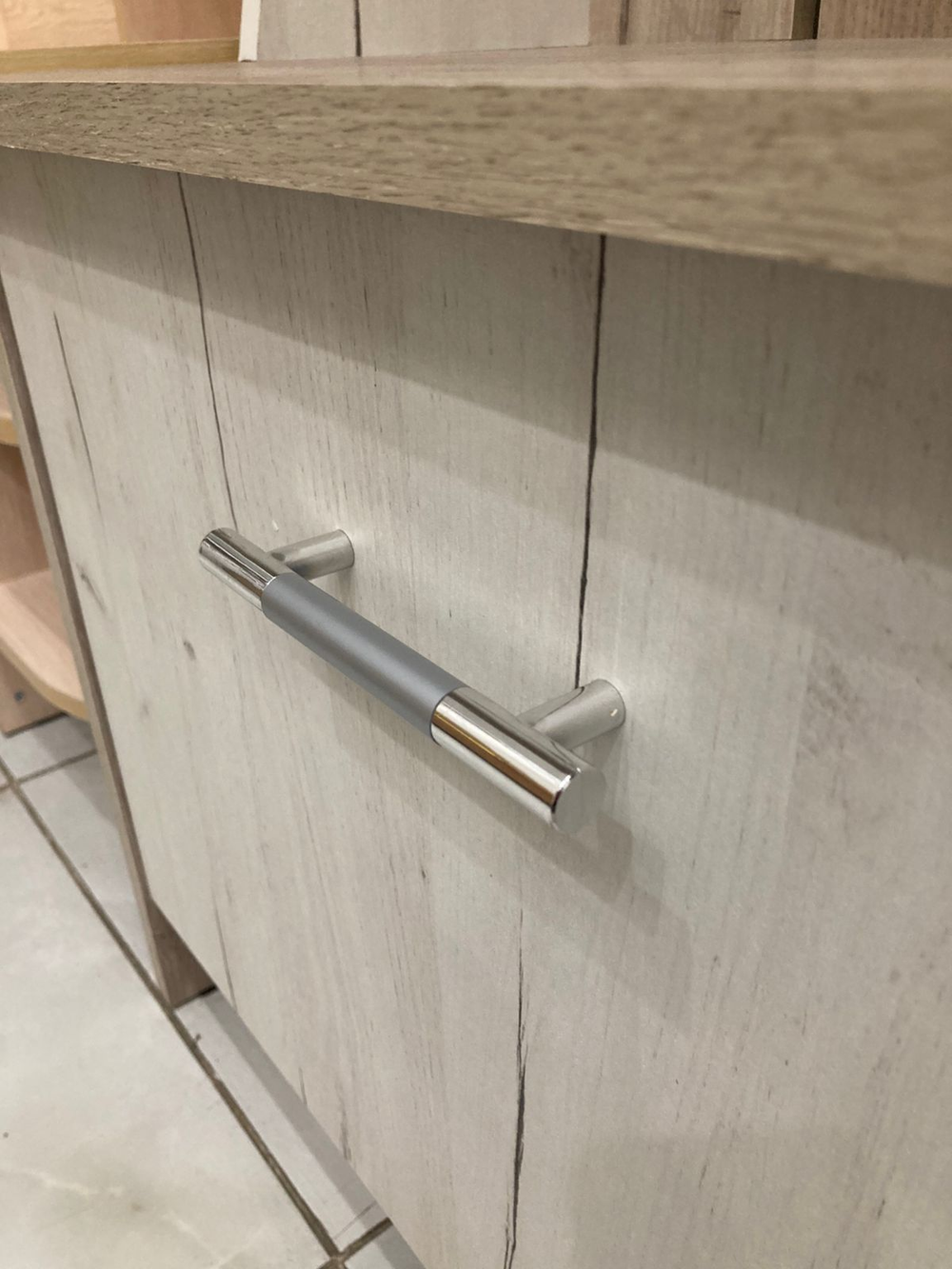 Прихожая Саша 14 дуб крафт серый/дуб крафт белый