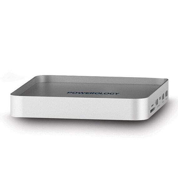 Хаб-подставка Powerology iMac 24 USB-C Dock/SSD 10GBPS (PMSSDD) серый