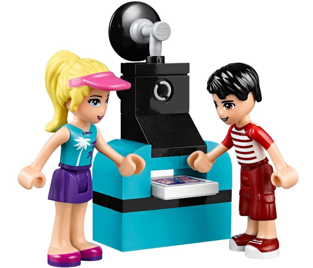 LEGO Friends: Парк развлечений: Фургон с хот-догами 41129 — Amusement Park Hot Dog Van — Лего Френдз Друзья