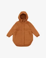 Куртка ko-ko-ko утепленная женская горчично-терракотовая