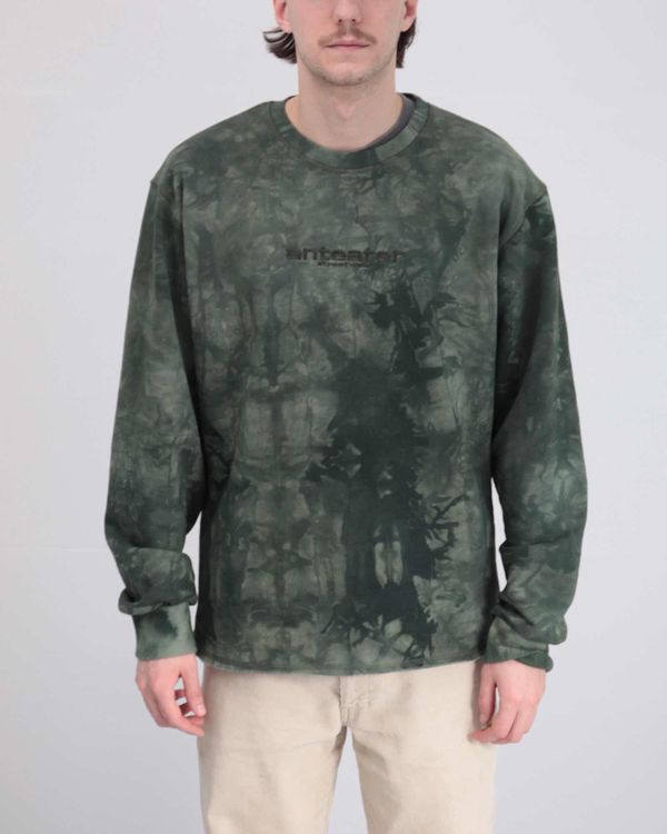 Толстовка Hoodlong Tie Dye Зеленая - фото 4