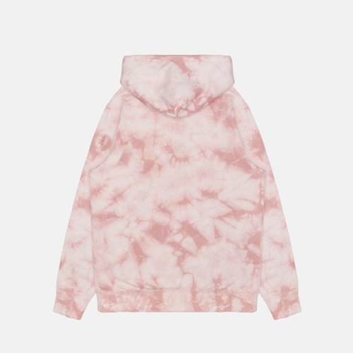 Толстовка мужская HUF Broadcast Tie-Dye артикул:PF00386_CORAL - купить в магазине Дайс