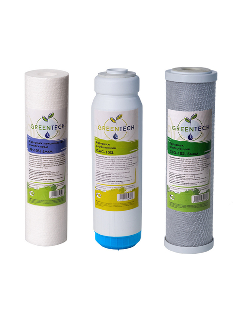 Комплект картриджей "Стандарт" (PP, GAC, CTO)