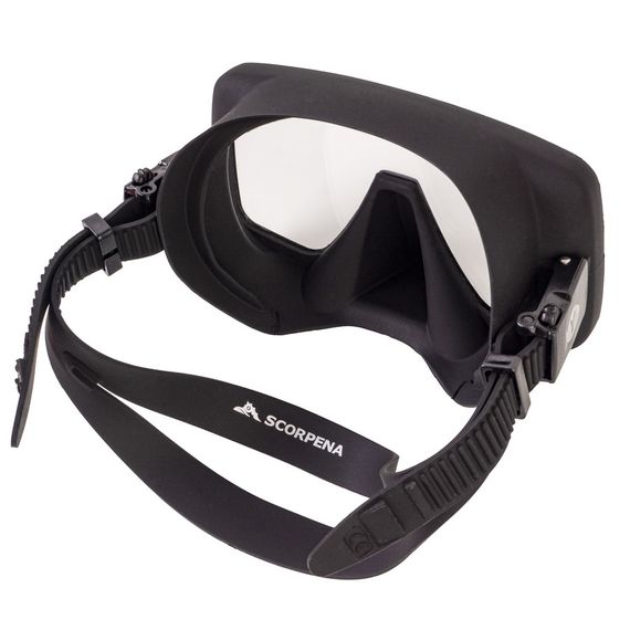 Маска Scorpena Y матовая безрамная