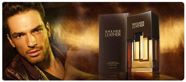 Avon Black Suede Leather