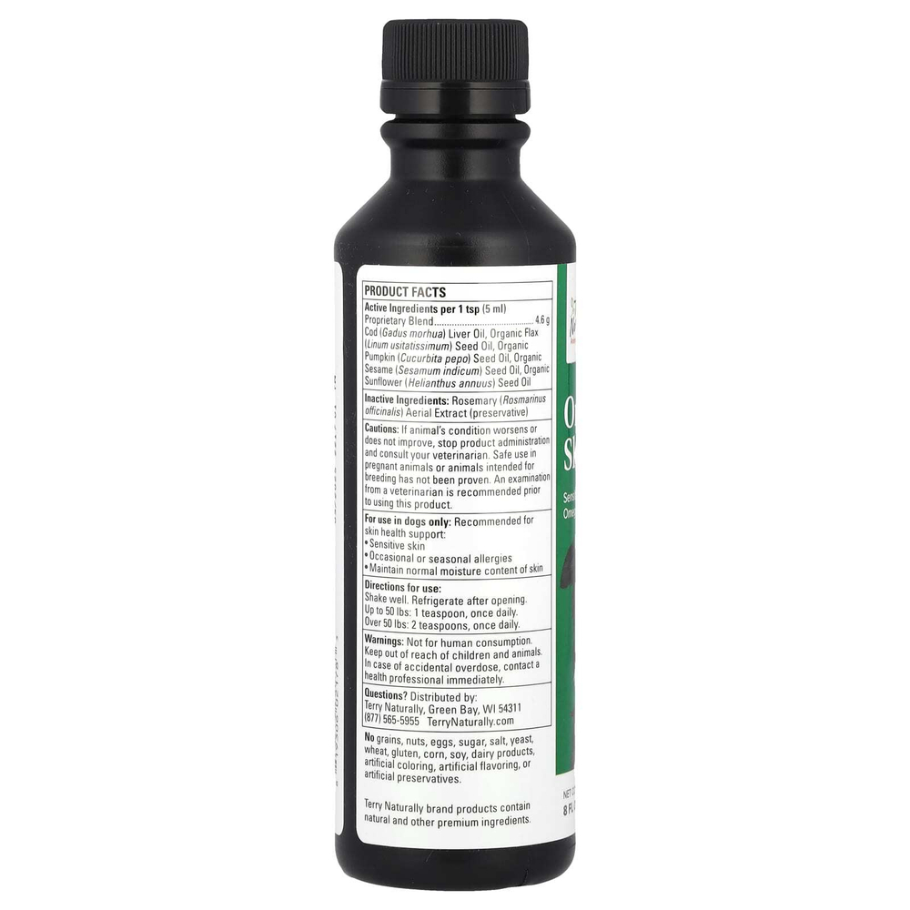 Terry Naturally, Animal Health, Omega Skincare, для чувствительной кожи, 236 мл (8 жидк. унц.)