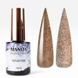 Manita Multichrome Reflective Гель-лак Хамелеон светоотражающий с юки №03,  10мл