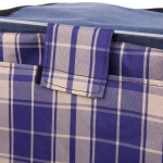 Тележка хозяйственная с сумкой (100*40*35см, колеса 21см,грузоподъемность до50 кг) синяя SYD100B-1