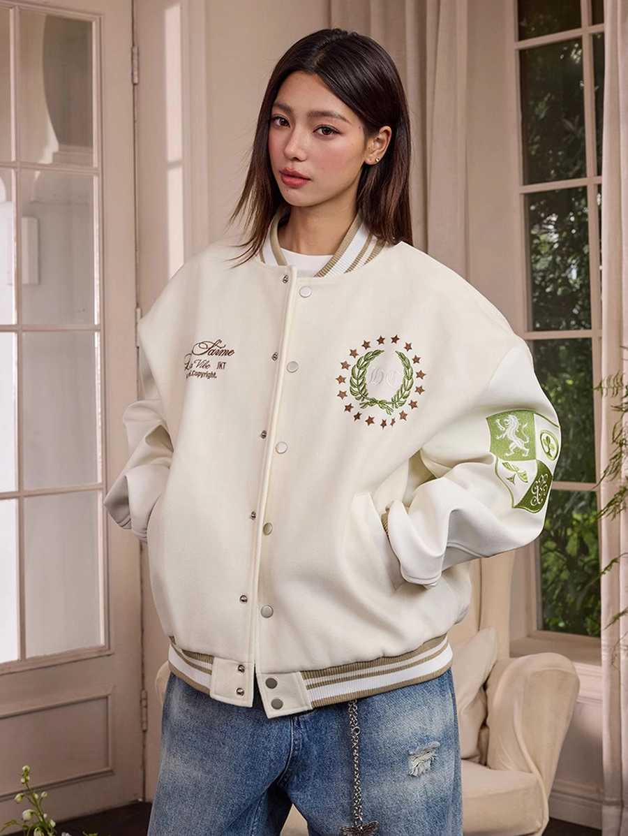 Бомбер HARSHandCRUEL "Academy" Varsity Jacket