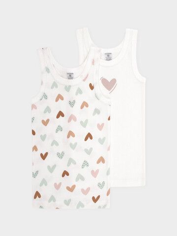 набор майка  для девочки  К 1181-2уп/сахар,конфетти из сердечек