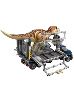 Конструктор Транспорт для перевозки Ти-Рекса 638 деталей