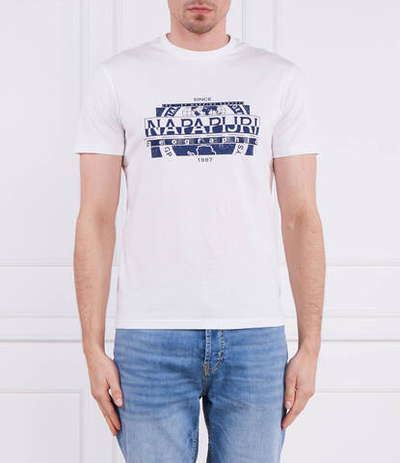 Футболка S-MANTA Napapijri - белый(NP0A4H2C)