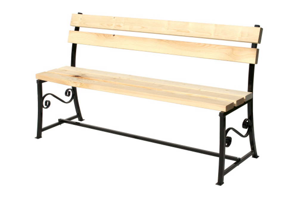 Лавочка садовая Garden Story Флора 1,5м 1уп (доски + стойки)