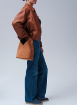 Замшевая сумка Rebecca DBR 31370 вуд