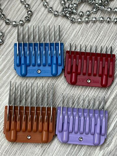 Набор насадок металлическим зубом 3;6;10;13мм ( для роторных машинок)