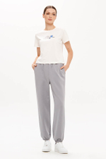 23405 Футболка женская (молочный)