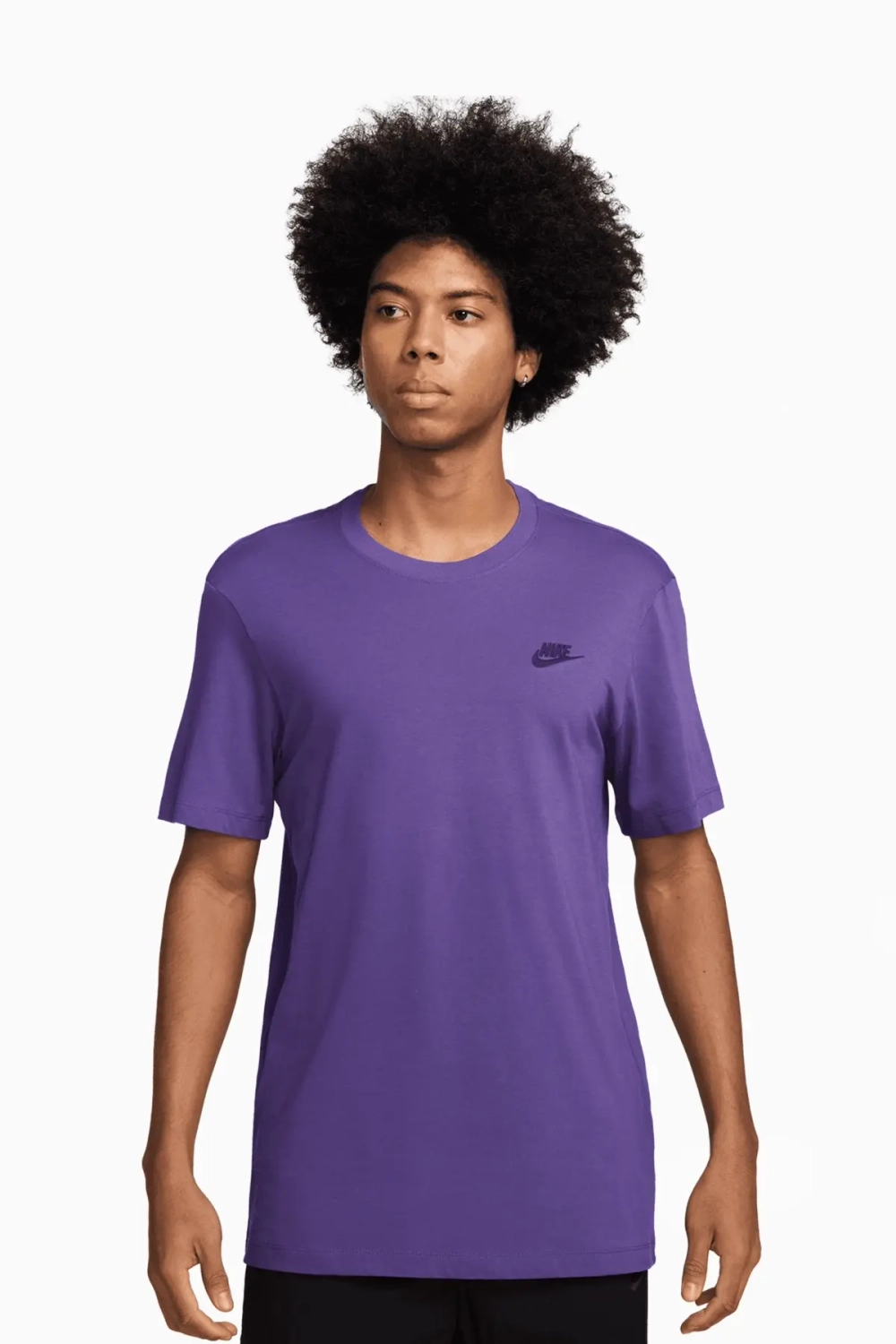 Футболка Nike Sportswear Club - фиолетовый