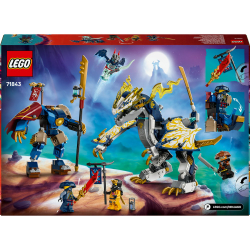 Конструктор LEGO Ninjago 71843 Дракон-мех Рога — фото 4