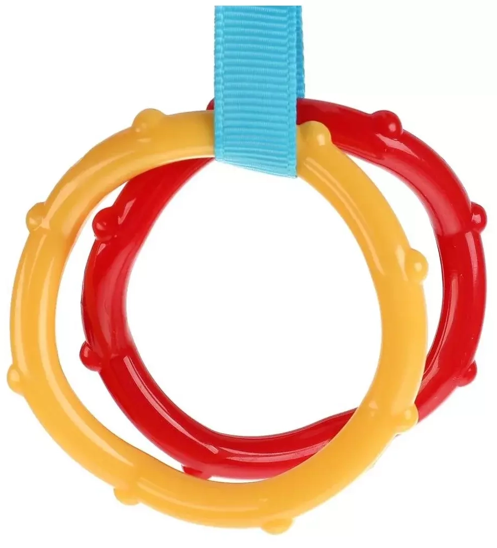 306983/Текстильная игрушка погремушка корова подвеска с вибрацией на блистере Умка/RV-C3/1