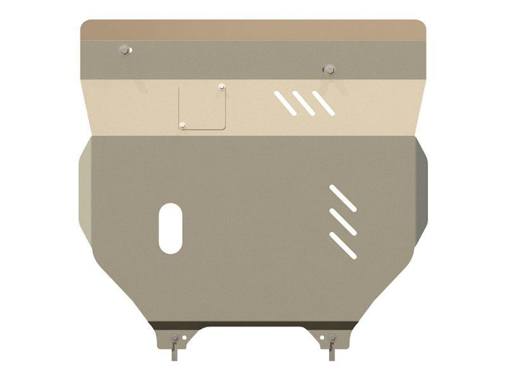 Защита картера и КПП Sheriff для Jeep Liberty (MK74) 2007-2016 арт.04.0952