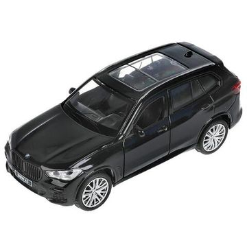 Машина металл BMW X5 M-SPORT 12 см, двери, багаж, инерц, черн, кор. Технопарк