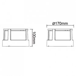 Накладной светильник Mantra Creek 8858