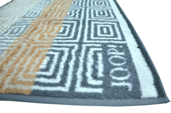 Полотенце 80х150 Cawo-JOOP! Imperial Striped Tile 1640 серое