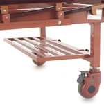 Кровать механическая Med-Mos Е-17В (ЛДСП коричневый)