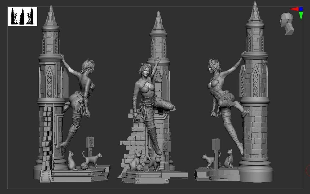 Фигурка Женщина кошка Catwoman Selina Kyle