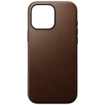 Чехол Nomad Modern Leather case, iPhone 16 Pro Max - brown