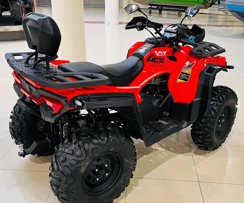 Квадроцикл (комплект для сборки) Explorer 400 Deluxe 4х2 Красный (RR)
